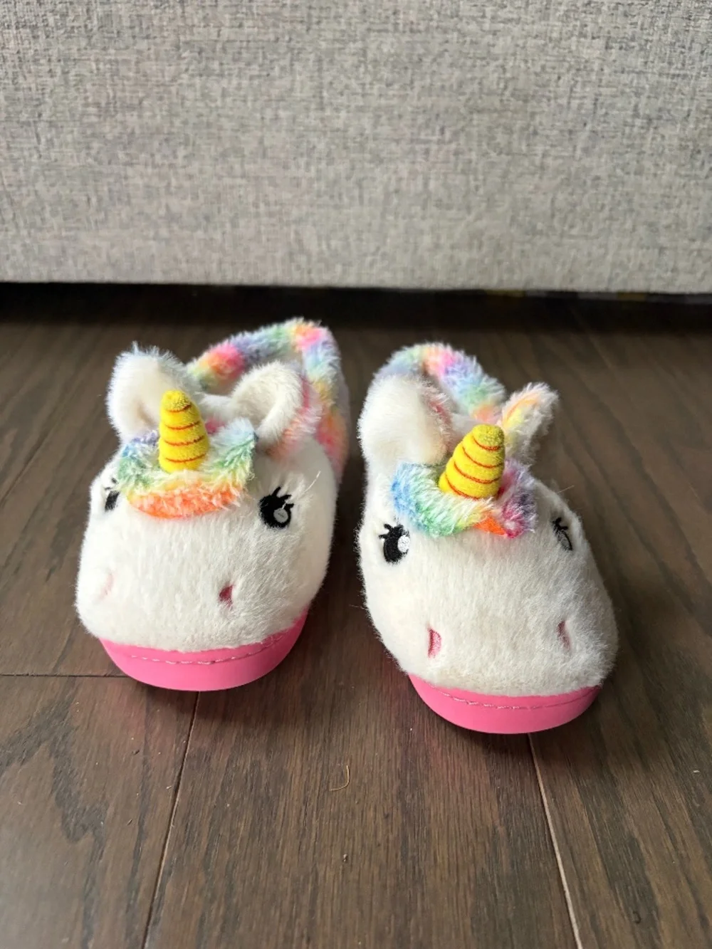 Toddler Unicorn Slippers Size 10
